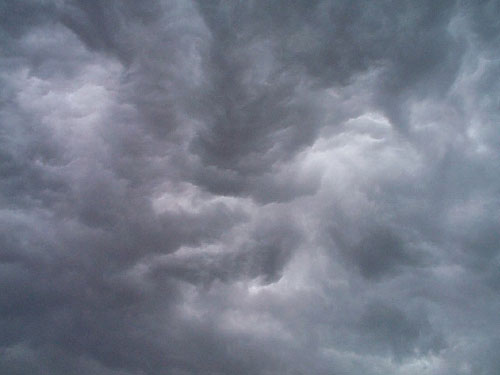 Turbulente Wolken