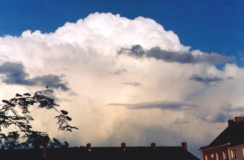 ... nach dem Unwetter wieder Sonne