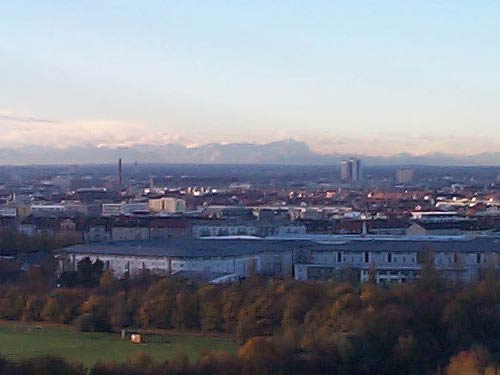 Blick auf die Zugspitze