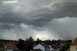 Von Westen heranziehendes Gewitter - Webcambild Quelle Hotel Kriemhild