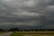 Das Gewitter entwickelt eine Benfront