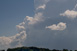 Gewitterwolke Richtung Ammersee am Nachmittag