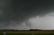 Kurz darauf unter der turbulenten Wallcloud, welche nun fast bis zum Grund herabreicht