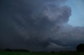 Nach Nordosten abziehendes Gewitter mit sehr schner Rckseite