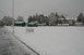 Sdliches Stadtgebiet Mnchen nach dem Schneefall