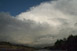 Das zweite Gewitter stlich von Mnchen am frhen Abend