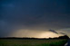 Weiteres Gewitter zur Abenddmmerung am westlichen Stadtrand Mnchen, spter Blitzfeuerwerk