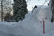 Tiefschnee in der Gegend um Waakirchen