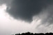 Turbulente und teilweise rotierende Wolkenformation, etwa ber dem nrdlichen Starnberger See
