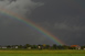 Zoom auf die rechte Seite des Regenbogens