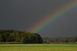 Zoom auf die linke Seite des Regenbogens