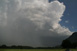 Das Gewitter zieht sehr schnell nach Osten ab