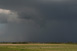 Turbulente Wolkenabsenkung zu erkennen