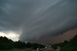 Aufziehende Shelfcloud