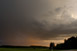 Das Gewitter in der Nhe von Seeshaupt mit rtlichem Niederschlag