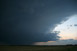 Bald darauf nordstlich von Landsberg kommt das Gewitter rasch nher