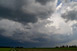 Gewitter in westlicher Richtung, Standort bei Holzkirchen