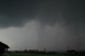 Das Gewitter zieht unter Verstrkung langsam von Norden heran