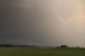 Viele Wolkenblitze, danach Hagel 1 -2 cm in der Nhe von Eurasburg