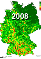 Blitzdichtekarte 2008